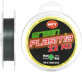 Wft šnúra kg plasma round green 150 m - 0,22 mm 27 kg