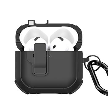 DUX PECP Ochranné puzdro pre Apple AirPods 4 BLACK