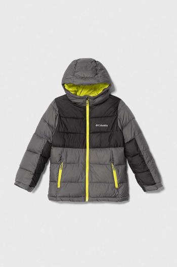 Detská bunda Columbia U Pike Lake II Hdd Jacke šedá farba