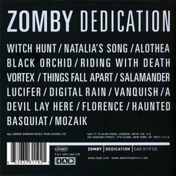 ZOMBY - DEDICATION, CD