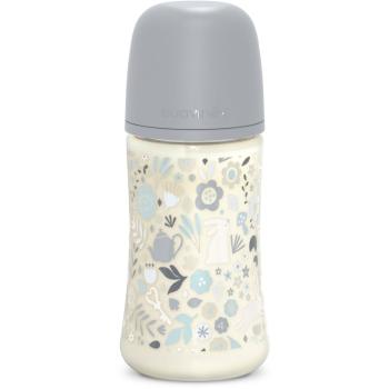 Suavinex Wonderland SX Pro Physiological Anti-Colic dojčenská fľaša M Medium Flow 3 m+ Liberty Blue 270 ml