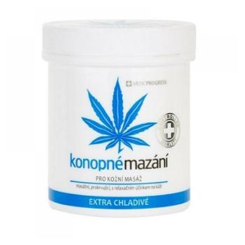 MEDICPROGRESS Konopné mazanie Extra chladivé 250 ml