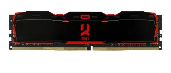GOODRAM DIMM DDR4 16GB 3200MHz CL16, IRDM X, Čierna