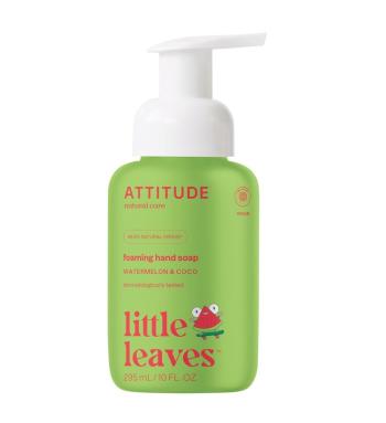 ATTITUDE Detské penivé mydlo na ruky Little leaves s vôňou melónu a kokosu, 295 mlATTITUDE Detské