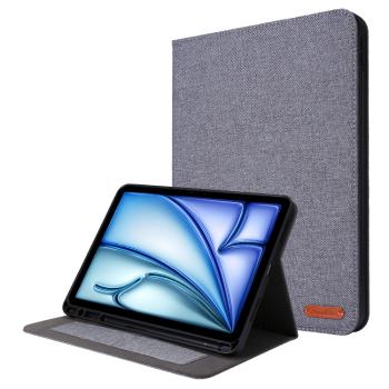 FABRIC Zaklápací kryt pre Apple iPad Air 11 2025 / Air 11 2024 šedý