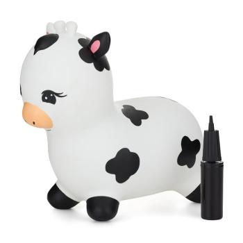 FEEDO Zvieratko skákacie Cow White
