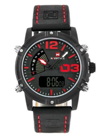NAVIFORCE PÁNSKE HODINKY - CYKLÓN (zn036b) + KRABIČKA