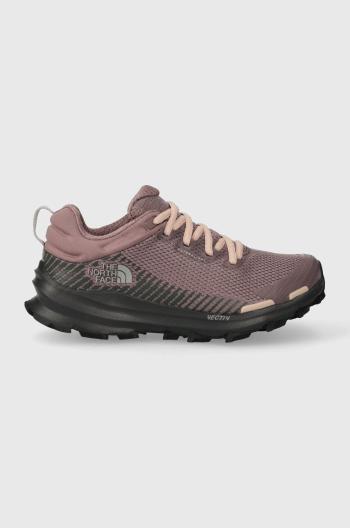 Topánky The North Face Vectiv VECTIV FASTPACK dámske, bordová farba, NF0A5JCZODR1