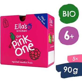 Ella´s Kitchen Ovocné pyré – Pink One (Čerešňa) – 5× 90 g (5060107335844)