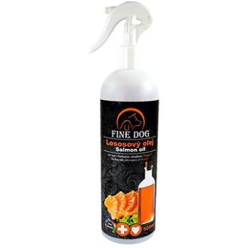FINE DOG Lososový olej s rozprašovačem 500ml (8595657300532)