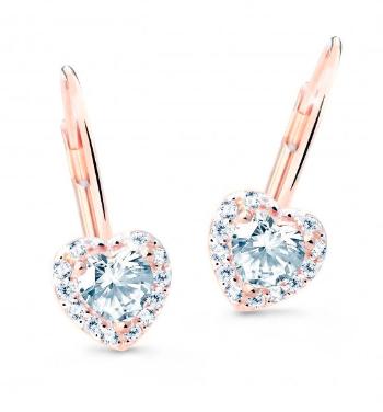 Cutie Jewellery Nežné náušnice s trblietavými zirkónmi Z8015-55-X-4 číra