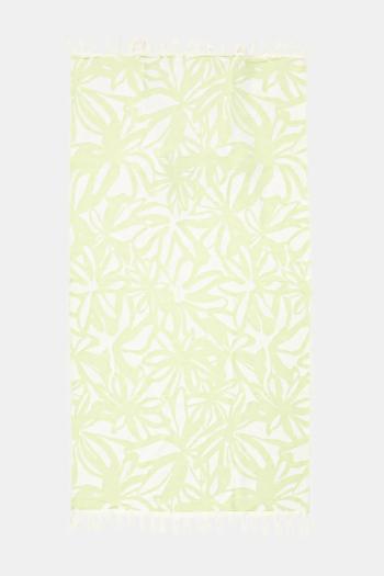 Bavlnený plážový uterák United Colors of Benetton béžová farba, 665N1800T
