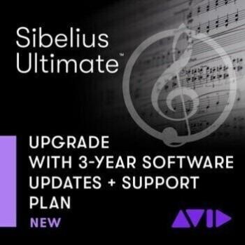 AVID Sibelius Ultimate Perpetual License 3 Years Updates + Support Plan Upgrade (Digitálny produkt)