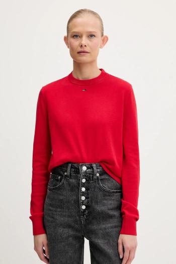 Bavlnený sveter Tommy Jeans ľahké, DW0DW20159