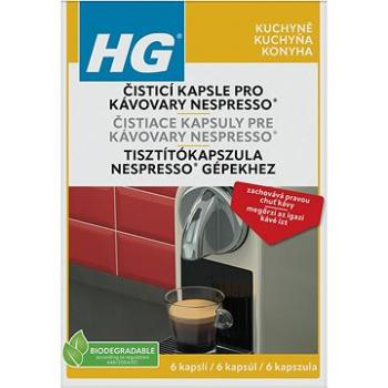 HG čistiace kapsuly na kávovary Nespresso® 6 ks (8711577277406)