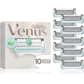 Gillette Venus Pubic Hair&Skin náhradné žiletky na úpravu línie bikín 10 ks