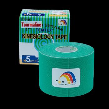 TEMTEX kinesio tape Tourmaline tejpovacia páska zelená 5cmx5m