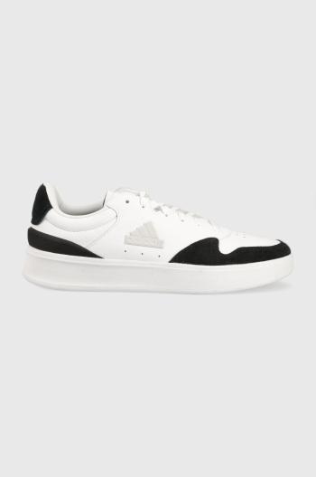 Kožené tenisky adidas KANTANA biela farba, IG9818