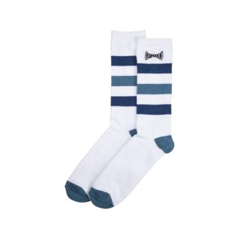 Independent  Span stripe socks  Ponožky Biela