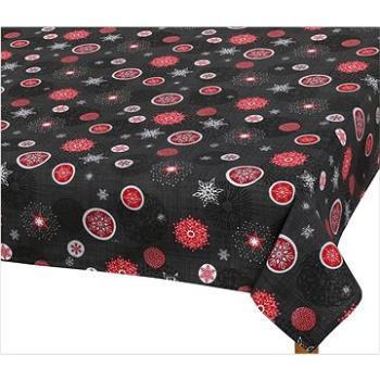 Bellatex Obrus VIANOCE – 70 × 70 cm – vianočné ozdoby, sivý (6374)