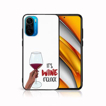 MY ART Silikónový obal Xiaomi Poco F3 WINE (007)