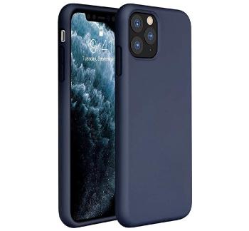 Apple iPhone 11, szilikon tok, sötétkék