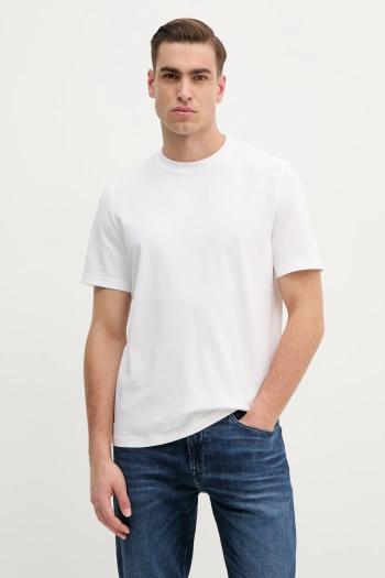 Tričko Michael Kors pánske, biela farba, jednofarebný, CR451V9HFK