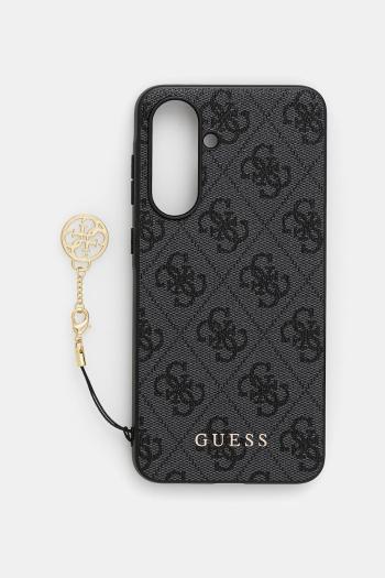 Puzdro na mobil Guess Samsung Galaxy A56 čierna farba, GUHCSA56GF4GGR