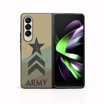 MY ART Ochranný kryt pre Samsung Galaxy Z Fold4 5G ARMY (236)
