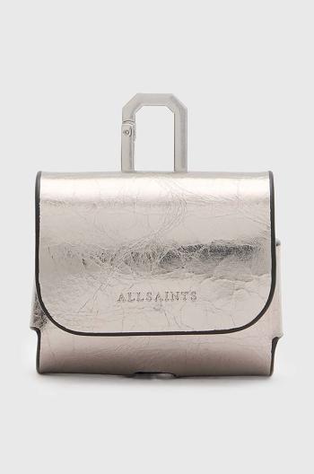 Puzdro na airpod AllSaints AIRPOD CASE strieborná farba, W314XB