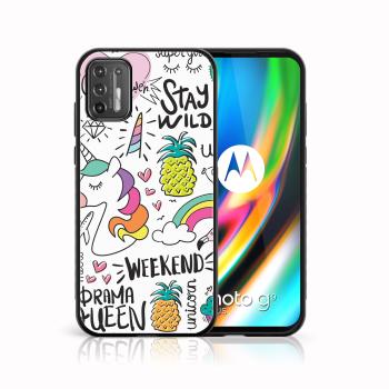 MY ART Silikónový kryt Motorola Moto G9 Plus UNICORN (063)