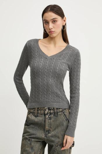 Sveter Hollister Co. dámsky, šedá farba, KI350-4261