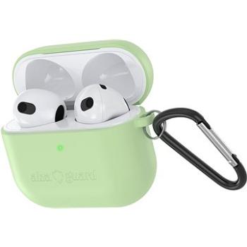AlzaGuard Skinny Silicone Case na Airpods 2021 zelené (AGD-ACSS3E)