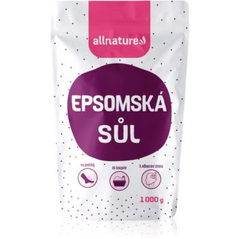 Allnature Epsomská soľ soľ do kúpeľa 1000 g