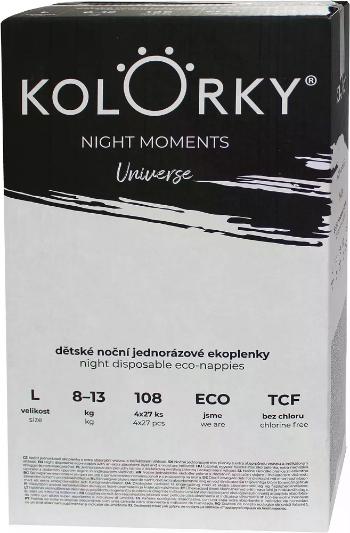 KOLORKY NIGHT MOMENTS  Vesmír veľ. L (8-13 kg) 108 ks
