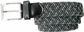 Alberto Gürtel Multicolor Braided Grey/Green/Black 85 cm Opasok