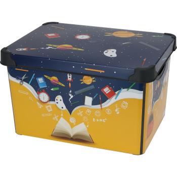 Detský úložný box s vekom Universe, 41 x 30 x 24 cm, 22 l, plast