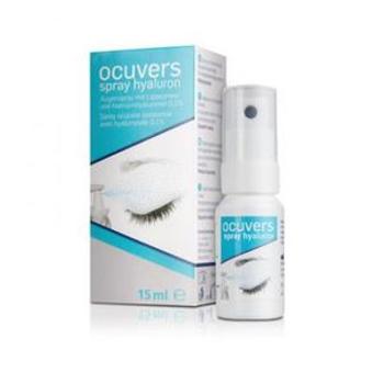 OCUVERS spray hyaluron očné kvapky v spreji, lipozómy a hyaluronát sodný 15 ml