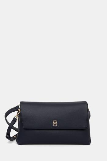 Kabelka Tommy Hilfiger tmavomodrá farba, AW0AW17695