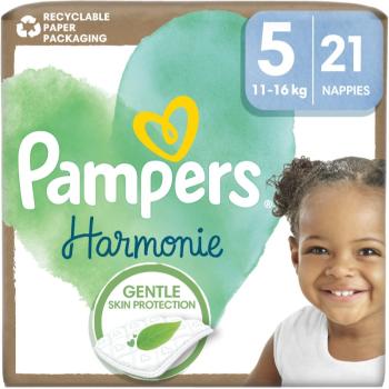 Pampers Harmonie Size 5 jednorazové plienky 11-16 kg 21 ks