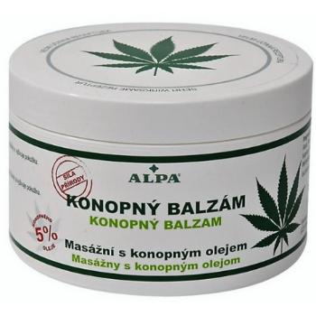 Alpa konopný balzam masážny s mentolom 250 ml