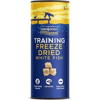 FISH4DOGS Tréningové maškrty pre psov mrazom sušená biela ryba 25 g (5056008812362)