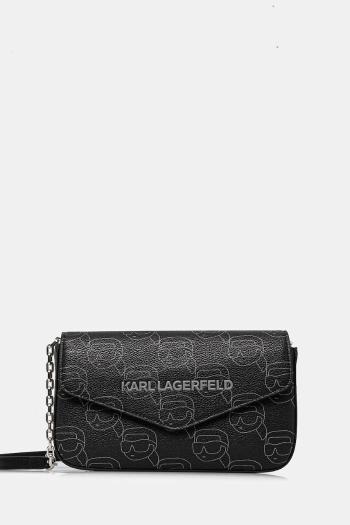 Kabelka Karl Lagerfeld čierna farba, A1W32045