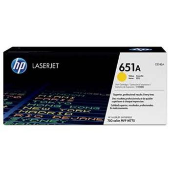 HP 651a CE342A žltý (yellow) originálny toner