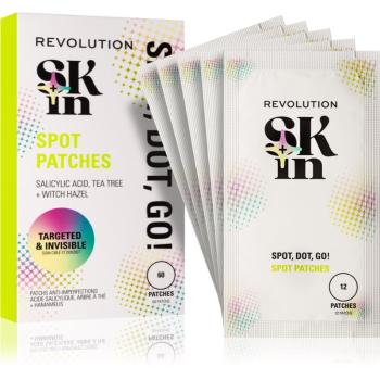 Revolution Skincare Spot, Dot, Go! náplasti na problematickú pleť proti akné 60 ks