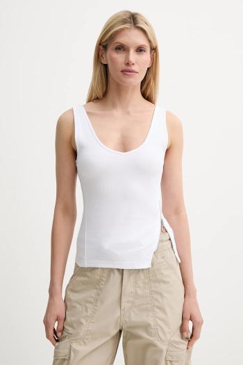 Bavlnený top G-Star biela farba, D26226-D275