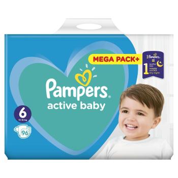 Pampers Active Baby Mega Pack Nadrágpelenka 13-18kg Junior 6 (96db)