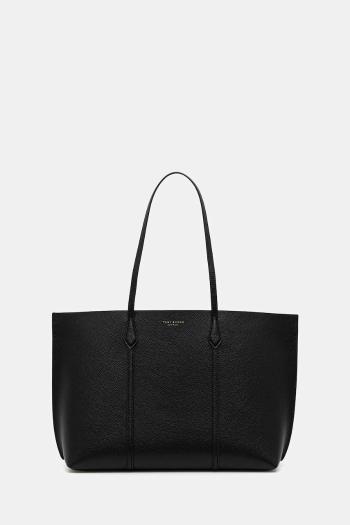 Kožená kabelka Tory Burch Perry čierna farba, 169476-001