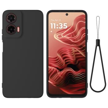 RUBBER Ochranný kryt pre Motorola Moto G35 5G čierny