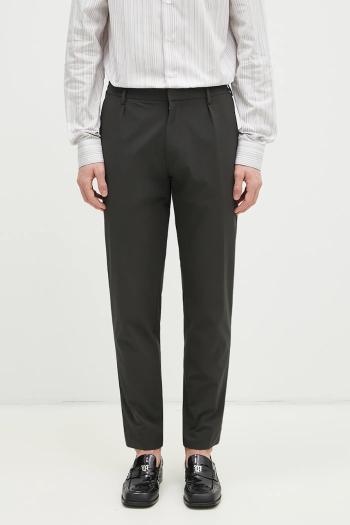 Nohavice Paul Smith pánske, zelená farba, rovné, M1R-056Z-N02382